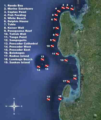 Moalboal Dive Sites